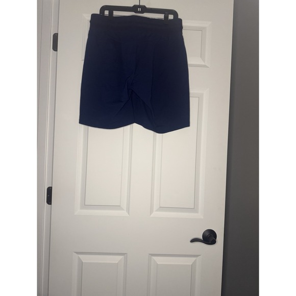 Zyia Active Canyon Activewear Athletic Shorts Navy Xl - Picture 2 of 2